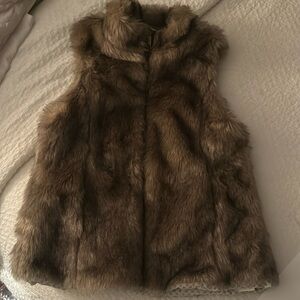 Zara faux fur jacket